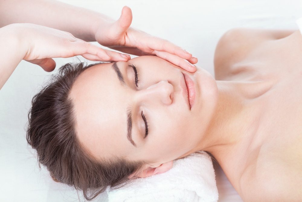 Luxury facial treatment